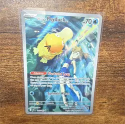 Pokemon Misty's Psyduck 193/182 Destined Rivals Holo Illustration Rare 70 HP - Image 1