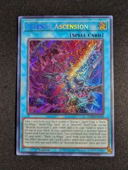 Yugioh - Seventh Ascension RA04-EN098 1st Edition Secret Rare NM - Image 1