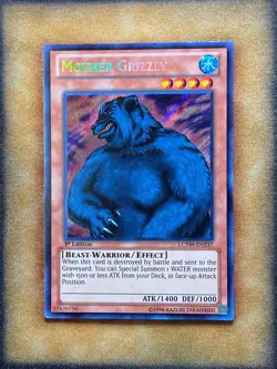 Yugioh Mother Grizzly LCYW-EN237 Secret Rare 1st Ed NM - Image 1