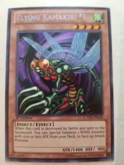 Yu-Gi-Oh! - Flying Kamakiri #1 (1st, Secret, LCYW-EN238) - Image 1