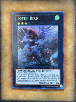 Yugioh Totem Bird LTGY-EN086 Secret Rare 1st Ed NM - Image 1