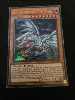 Blue-Eyes Alternative White Dragon Yu-Gi-Oh! RA02-EN010 Ultra Rare - Image 1