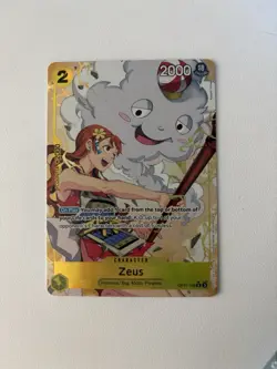 One Piece Alternate Art Zeus (OP11-106) A Fist Of Divine Speed ENGLISH NM/M - Image 1