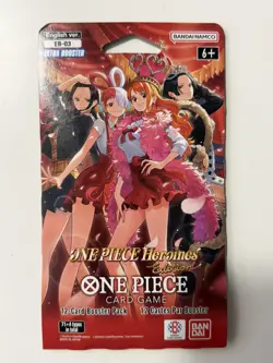 (HEAVY)🔥One Piece Heroines Edition EB 03 Sleeved Booster Pack (Factory Sealed) - Image 2