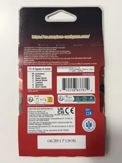 (HEAVY)🔥One Piece Heroines Edition EB 03 Sleeved Booster Pack (Factory Sealed) - Image 3