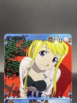 Winry Rockbell Fullmetal Alchemist Alchemic Card Battle Japanese Bandai E-030 - Image 2