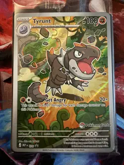 Tyrunt Pokemon Center Promo Stamped Exclusive Card Sealed - Image 1