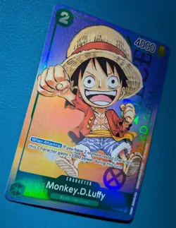 Monkey.D.Luffy #P-037 (Gen Con 2023 Foil) "Chibi Luffy" One Piece Promotion Card - Image 5