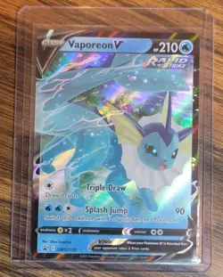 Vaporeon V SWSH150 NM Holofoil Promo Rare Pokemon Card - Image 1