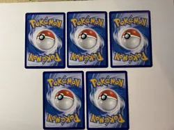 Pokemon S-Chinese exclusive Gem Pack Vol.3 CBB3C Houndoom Holo card（5 pc set） - Image 4