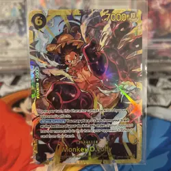 OP10-118 Monkey.D.Luffy SEC Alt Art One Piece TCG English Card MINTY - Image 1