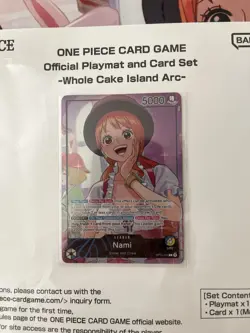 ONE PIECE CARD GAME Official Playmat & Card Set Whole Cake Island Arc ENGLISH - Image 2