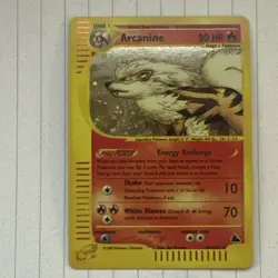Nintendo Arcanine 10/107 Holo Rare Stage 1 80 HP Pokemon TCG Card 2003 - Image 2