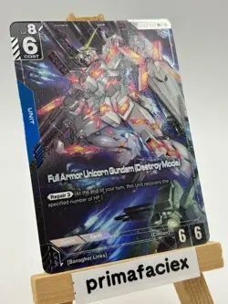 Gundam Card - Full Armor Unicorn Gundam (Destroy Mode) - GD03-010 U+ - Image 2