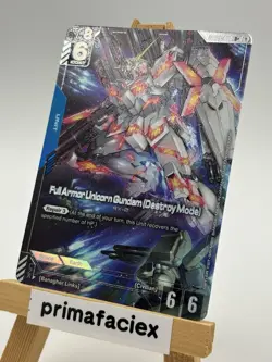 Gundam Card - Full Armor Unicorn Gundam (Destroy Mode) - GD03-010 U+ - Image 3