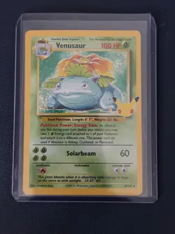 Pokemon TCG Venusaur Holo Rare Card 15/102 Celebrations 25th Anniversary Edition - Image 1