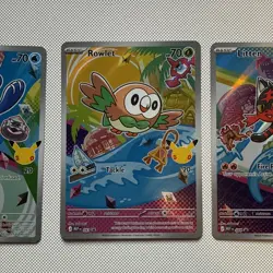 Pokemon First Partner Illustration Collection 3 card gen 7 (Alola set) - Image 3