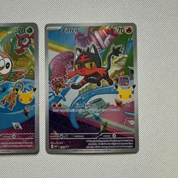 Pokemon First Partner Illustration Collection 3 card gen 7 (Alola set) - Image 4