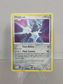 Pokemon TCG Dialga LV.68 DP26 Black Star Promo Holo Pokemon Card - Image 1