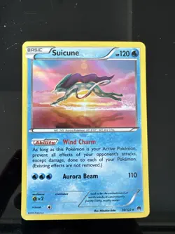 Suicune - 30/122 - Pokemon Breakpoint XY Rare Holo Card NM - Image 1