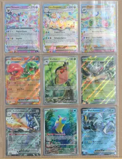surging sparks set of 9 holo rare illustration POKEMON TCG - Image 1