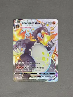 Pokemon Charizard VMAX SV107/SV122 Shining Fates Vault Holo Shiny Rare 330 HP - Image 1