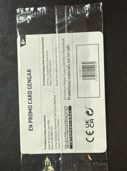 Rare Pokemon Gengar GameStop Promo 050/088 2026 English Sealed - Image 2