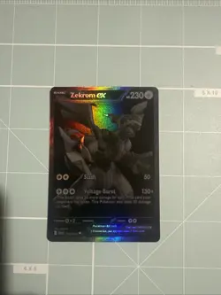 Pokemon TCG Zekrom ex 172/086 SV: Black Bolt NM - Image 1