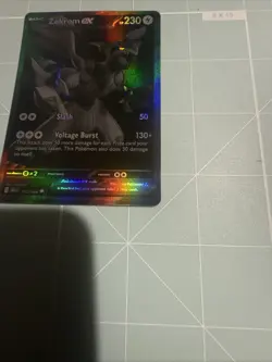 Pokemon TCG Zekrom ex 172/086 SV: Black Bolt NM - Image 3
