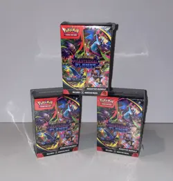 Pokemon TCG: Phantasmal Flames Factory Sealed Booster Bundle LOT OF 3 - Image 1