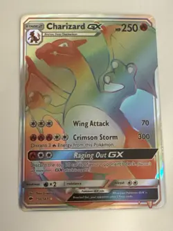 Pokemon Charizard GX - 150/147 - Secret Rare - Sun & Moon: Burning Shadows - Image 1