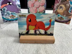 Topps Pokemon TV Animation Edition #EP11 Charmander Series 2 Blue Logo 1st Print - Image 1