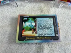 Topps Pokemon TV Animation Edition #EP11 Charmander Series 2 Blue Logo 1st Print - Image 2