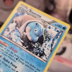 Pokemon Blastoise #16/101 Plasma Blast Rare Cosmos Holo - MP - Image 5