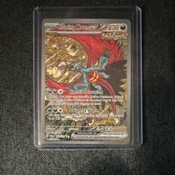 Pokemon Roaring Moon ex 162/131 Prismatic Evolutions Special Illustration Rare … - Image 1