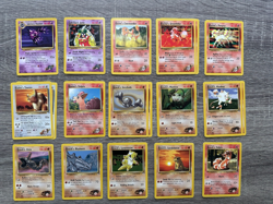 Pokemon Gym Heroes Set of 112 Cards LP - Image 4