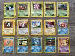 Pokemon Gym Heroes Set of 112 Cards LP - Image 5