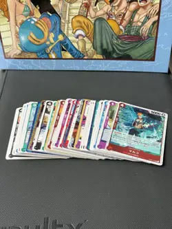 One Piece OP02 Bulk Bundle, 40 plus cards, commons, uncommons and rares. - Image 1