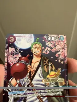 Zoro-Juurou (Event Pack Vol. 5) OP05-067 One Piece PROMO GOLD CHAMPIONSHIP LP - Image 2