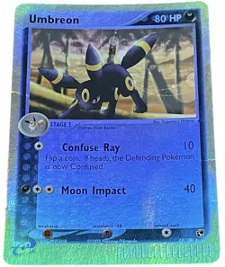 Umbreon 24/100 Reverse Holo 2003 EX Sandstorm Pokemon Card RARE - Image 1