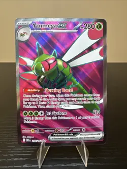 Yanmega EX 206/182 Destined Rivals Full Art Ultra Rare Holo Pokemon TCG Card NM - Image 1