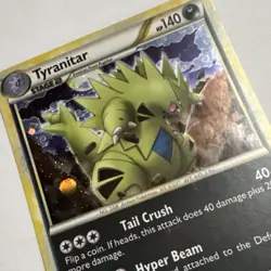 Pokemon Tyranitar 26/95 Call of Legends Holo Rare Stage 2 140 HP 2010 Card - Image 3