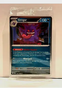 Gengar 050/088 EB Games Promo English Sealed Pokemon Card TCG NM - Image 1