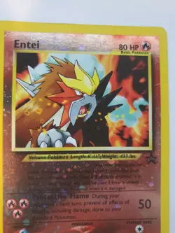 Entei Promo Holo Pokemon Card Base WOTC - Image 4