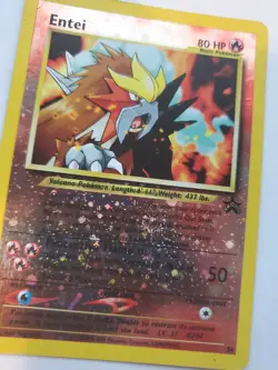 Entei Promo Holo Pokemon Card Base WOTC - Image 5