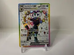Umbreon ex Tera Full Art 176 SVP Black Star Promo Pokemon Card Holo NM - Image 1