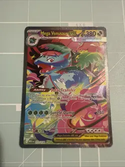 Pokemon TCG Mega Venusaur EX Card 177/132 English, Near Mint Condition - Image 1