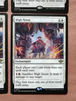 4x High Noon **NEAR MINT** **NEVER PLAYED** MTG - Image 4