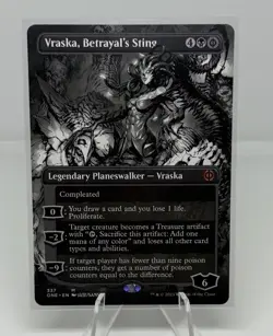 Vraska, Betrayal's Sting (Borderless) [ONE - 337] - NM [Normal] TCG MTG - Image 1