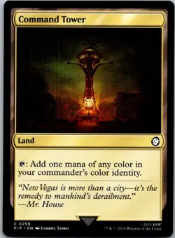 Command Tower C PIP #787 LP MTG Magic - Image 1